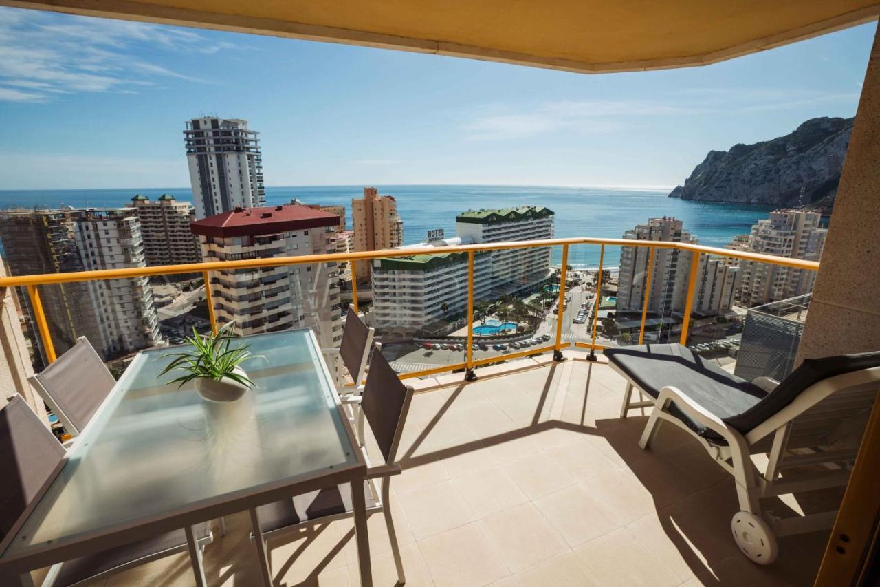 Apartamento En la playa. Planta 19. Vistas espectaculares. 2 terrazas. Calpe Exterior foto