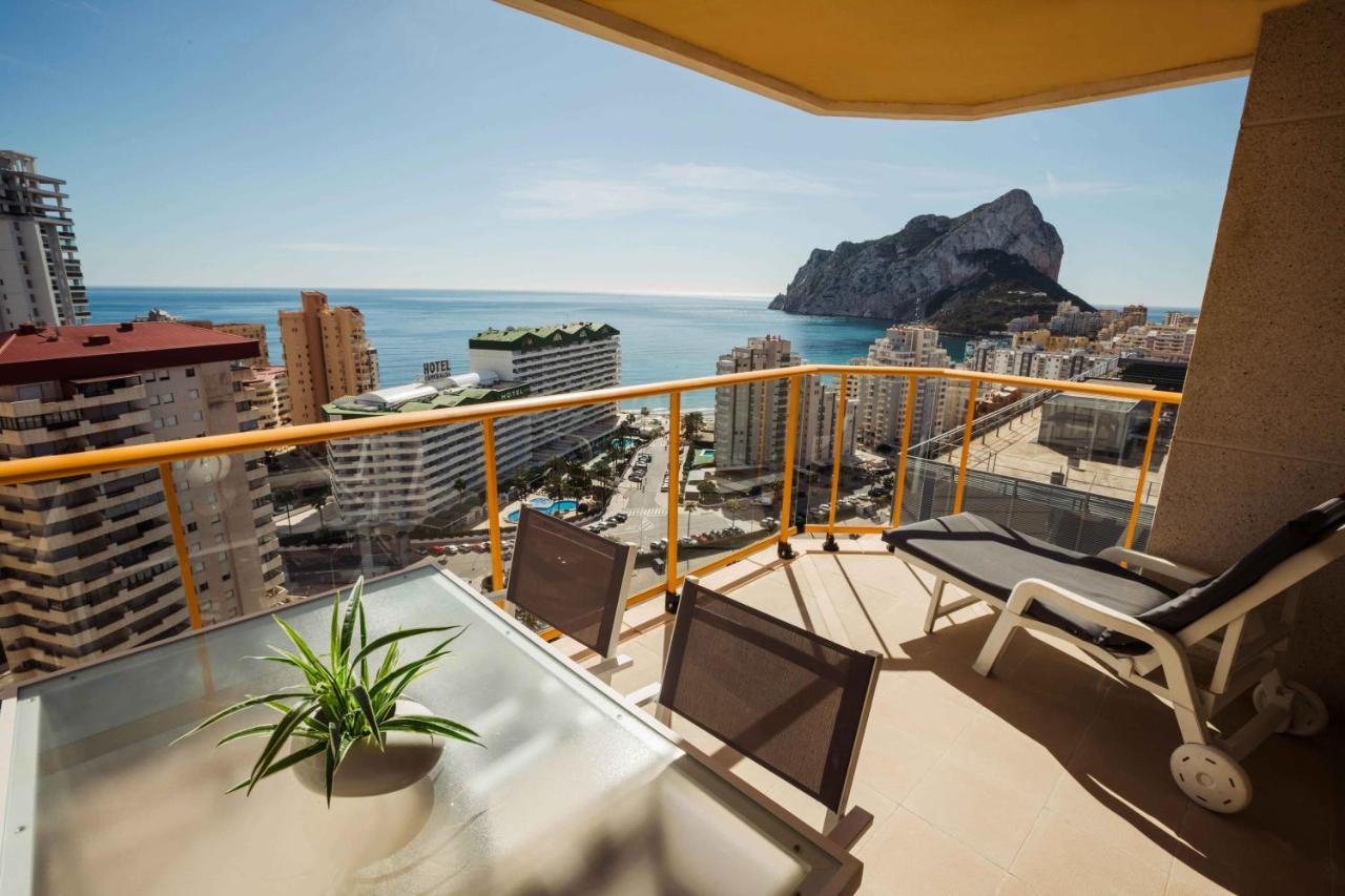Apartamento En la playa. Planta 19. Vistas espectaculares. 2 terrazas. Calpe Exterior foto