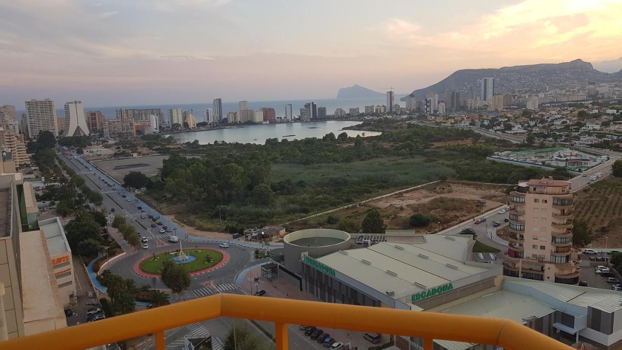Apartamento En la playa. Planta 19. Vistas espectaculares. 2 terrazas. Calpe Exterior foto