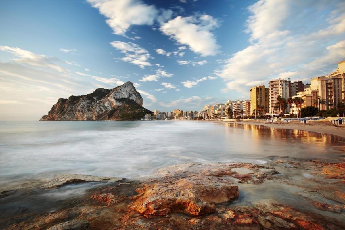 Apartamento En la playa. Planta 19. Vistas espectaculares. 2 terrazas. Calpe Exterior foto