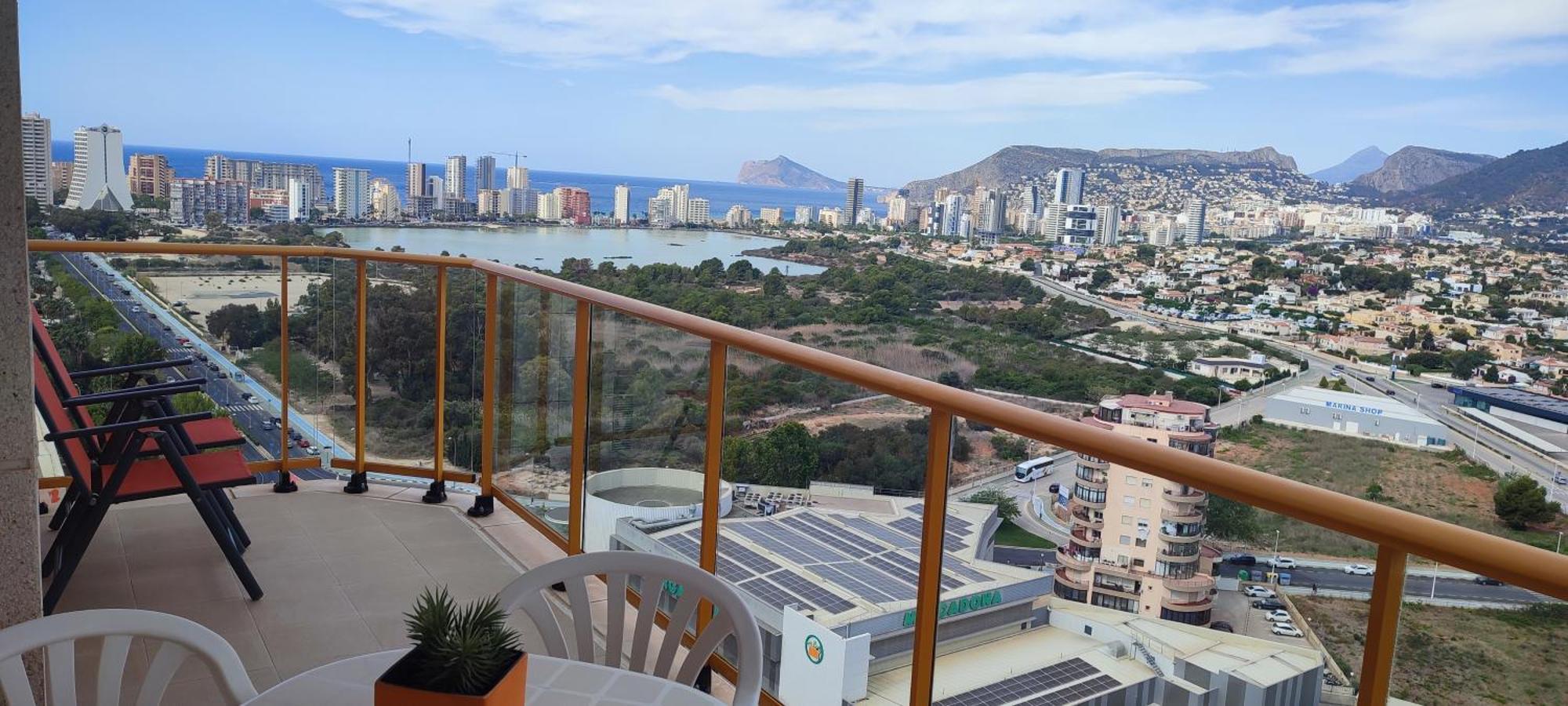 Apartamento En la playa. Planta 19. Vistas espectaculares. 2 terrazas. Calpe Exterior foto